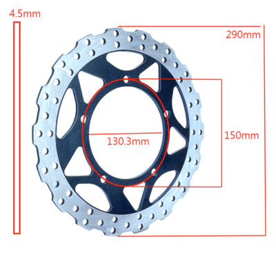 Front Brake Disc Rotor For Kawasaki 300 EX-Ninja R EX300A13-16