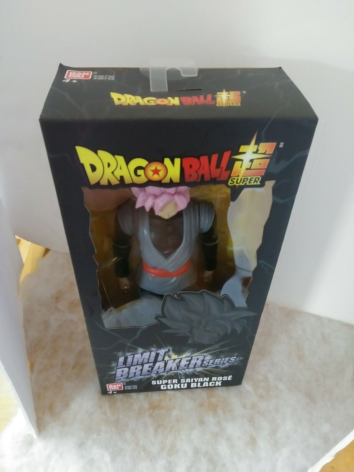 Goku Black Action Figure Limit Breaker 63740 Bandai