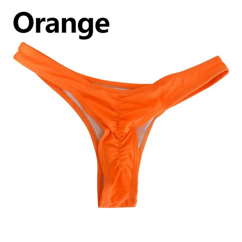 Lotto da 5 confezioni mutandine bikini sexy donna corde G biancheria intima perizoma slip posteriore a T - Foto 11 di 24
