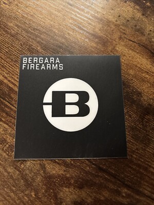Bergara Firearms Black Sticker Decal Shot Show 2025