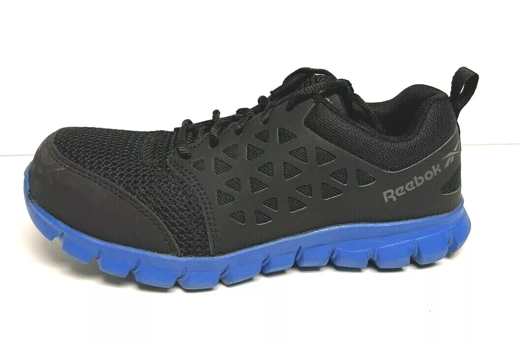 Reebok Womens Sublite Cushion 2 Work Sneaker Black Size 9 M