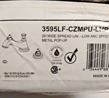 Delta 3595LF-CZMPU-LHP Cassidy Less Handles Bathroom Faucet Champagne Bronze