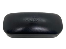 Coach New York Eye Glasses/ Sunglasses Black Hard Clam Shell Case