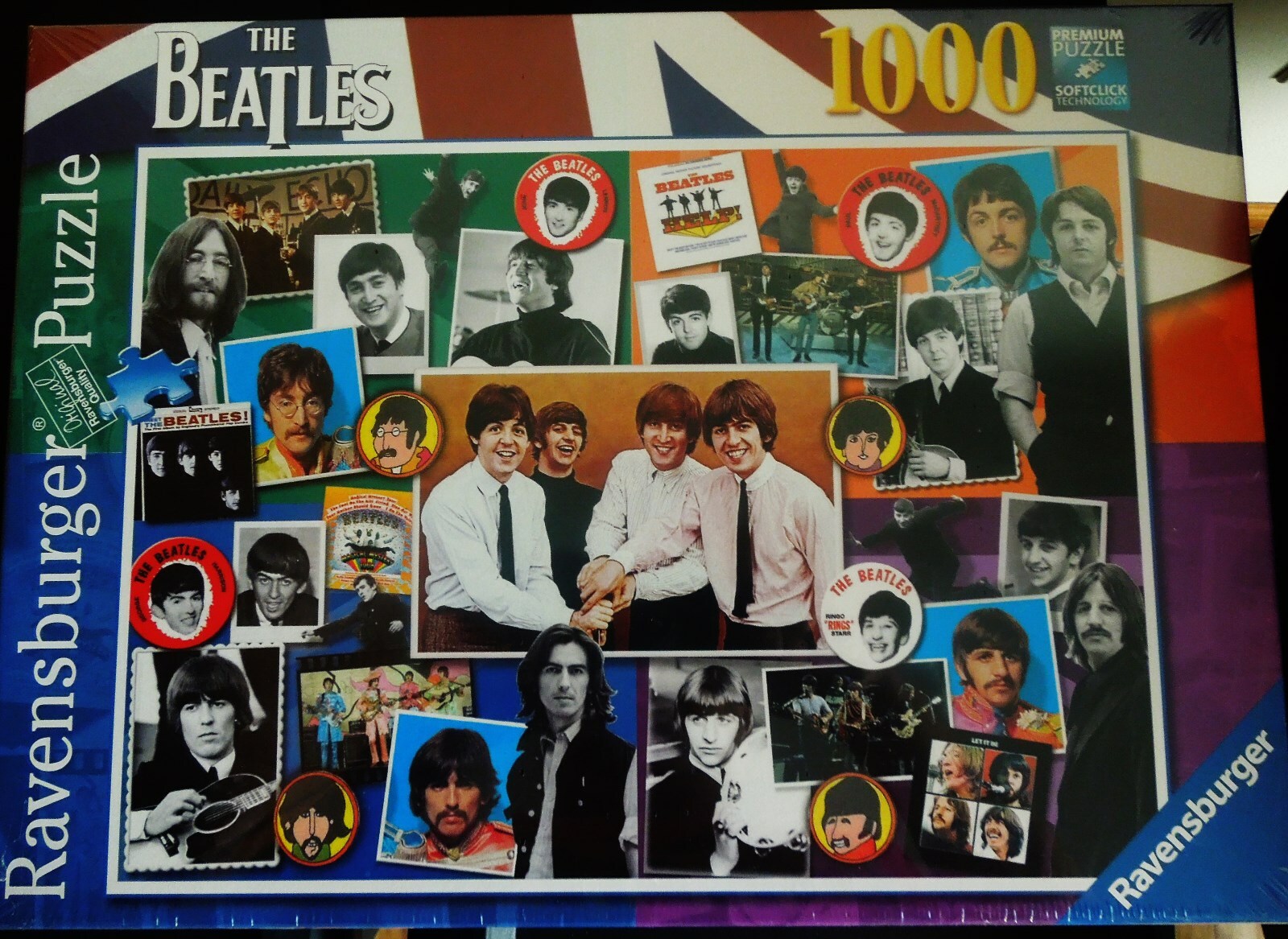NEW Ravensburger Beatles Anthology Anniversary 1000 Piece Jigsaw Puzzle ...