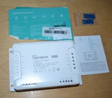 SONOFF ~ 4CHR3 ~ WiFi Smart Switch 4 Channel RF/APP/Voice/LAN Control ~ e