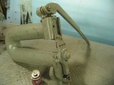 Large Cast Iron Table Top Shear Antique  Tinsmith Sheet Metal Tool, 2-3/4" Cut