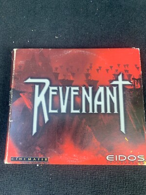 Vintage Video Game Revenant PC Fold Out Cardboard Sleeve EIDOS Interactive 1999