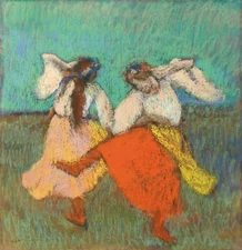 EDGAR DEGAS Poster or Canvas Print "DANSEUSES RUSSES" Russian Dancers