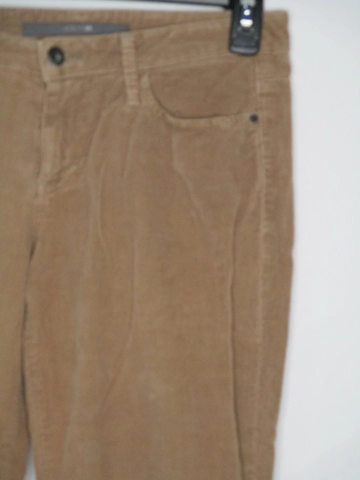 Joes Womens Pants 27 Brown Corduroy Chelsea Fit Ankle Made USA Stretch Cotton - Image 2 of 4