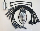 MOPAR 318 340 360 SMALL CAP HEI DISTRIBUTOR + 8.5mm PLUG WIRES +  CHROME COIL 