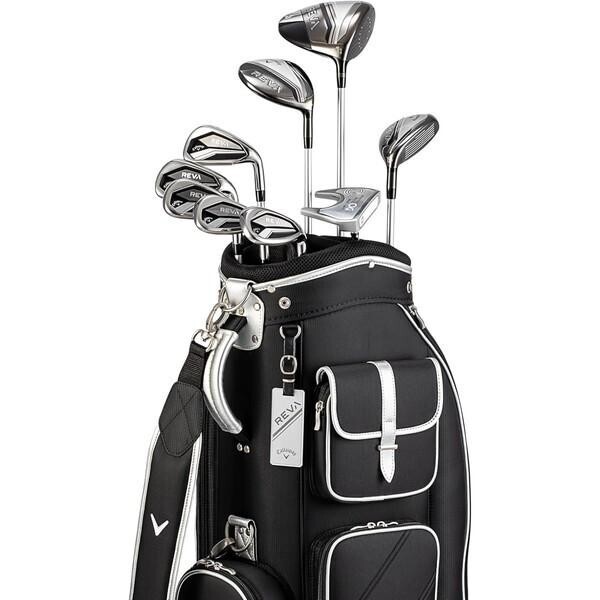Callaway REVA ゴルフキャディバッグ 黒 Callaway 日本正規品 キャロウェイ REVAレディースパッケージ