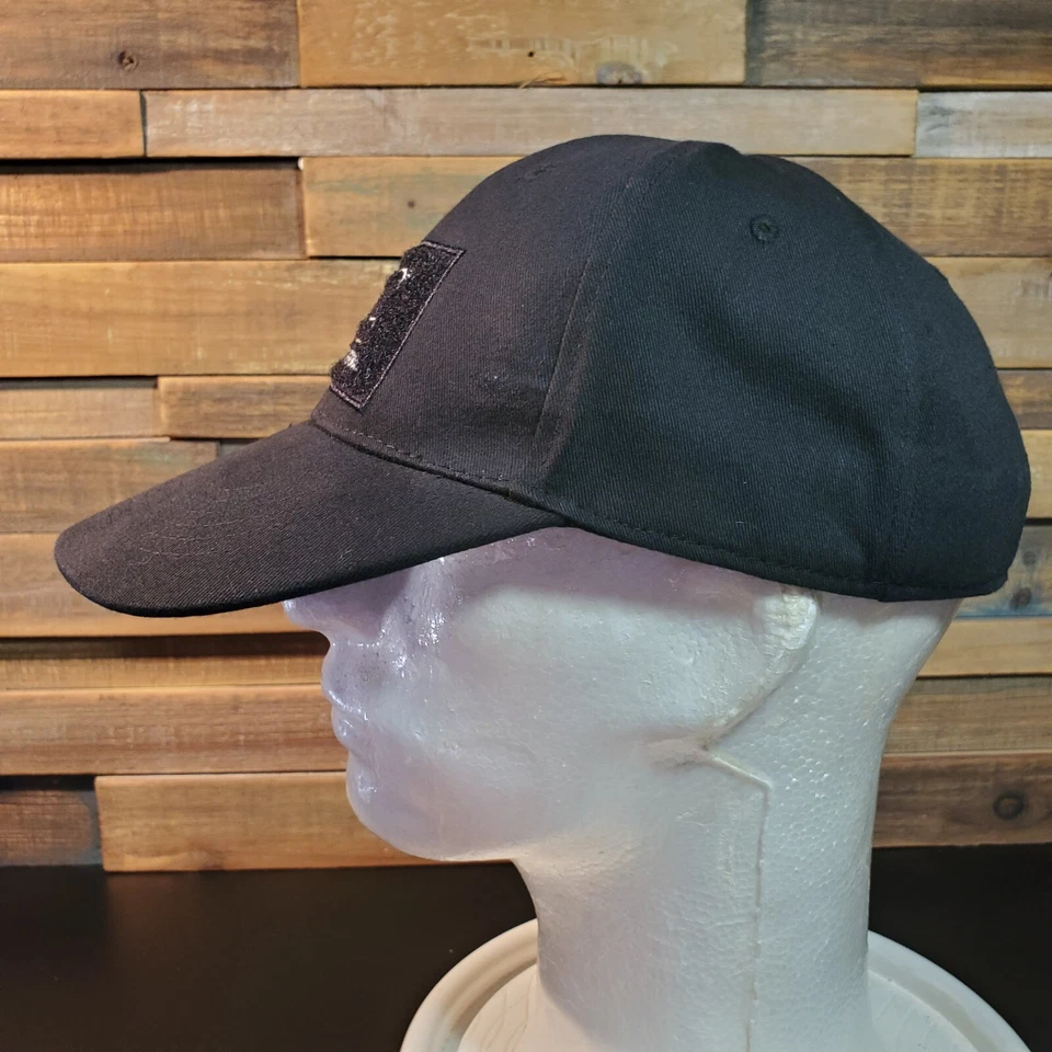 Official Glock Perfection Hat Black Ripstop Strap Back Pistol Firearms Dad Cap - Image 2 of 4
