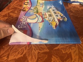 LEGO # 41317 Friends Sunshine Catamaran INSTRUCTION MANUAL NO BRICKS HAS WEAR