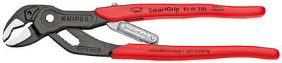Knipex 85 01 250 SmartGrip Wasserpumpenzange 250 mm 40123 - automatische Einstellung
