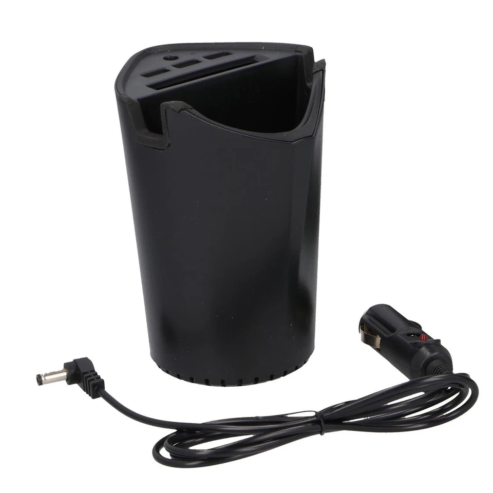 Kfz Auto 3x USB Verteiler Adapter Ladegerät Zigarettenanzünder f. Getränkehalter - Bild 2 von 3