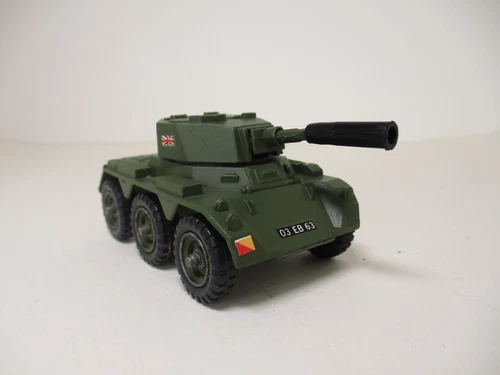 Vintage Corgi Toys #906 Saladin Armoured Car Military Tank Restored near mint