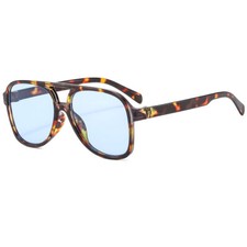 Fashion ladies aviator sunglasses outdoor sun protection driving sunglasses