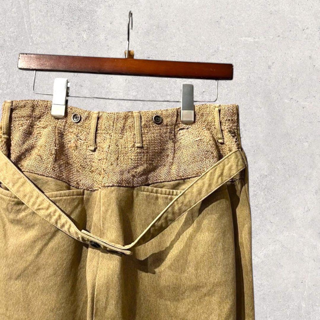希少 rare KAPITAL リネン切替 ピエロパンツ Clown Pants Rare KAPITAL Linen Patchwork Clown Pants Size L USED | eBay