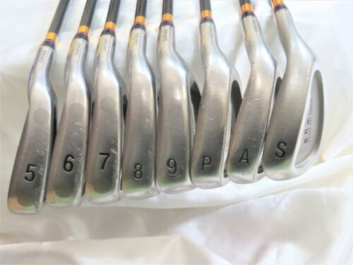 DAIWA GLOBERIDE ONOFF Under Cut Cavity 8PC R-FLEX IRONS SET GOLF CLUBS NWO - Picture 6 of 9