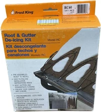 Frost King RC60 60' 300 W Pre-Assembled Automatic Electric Roof Gutter De-icing