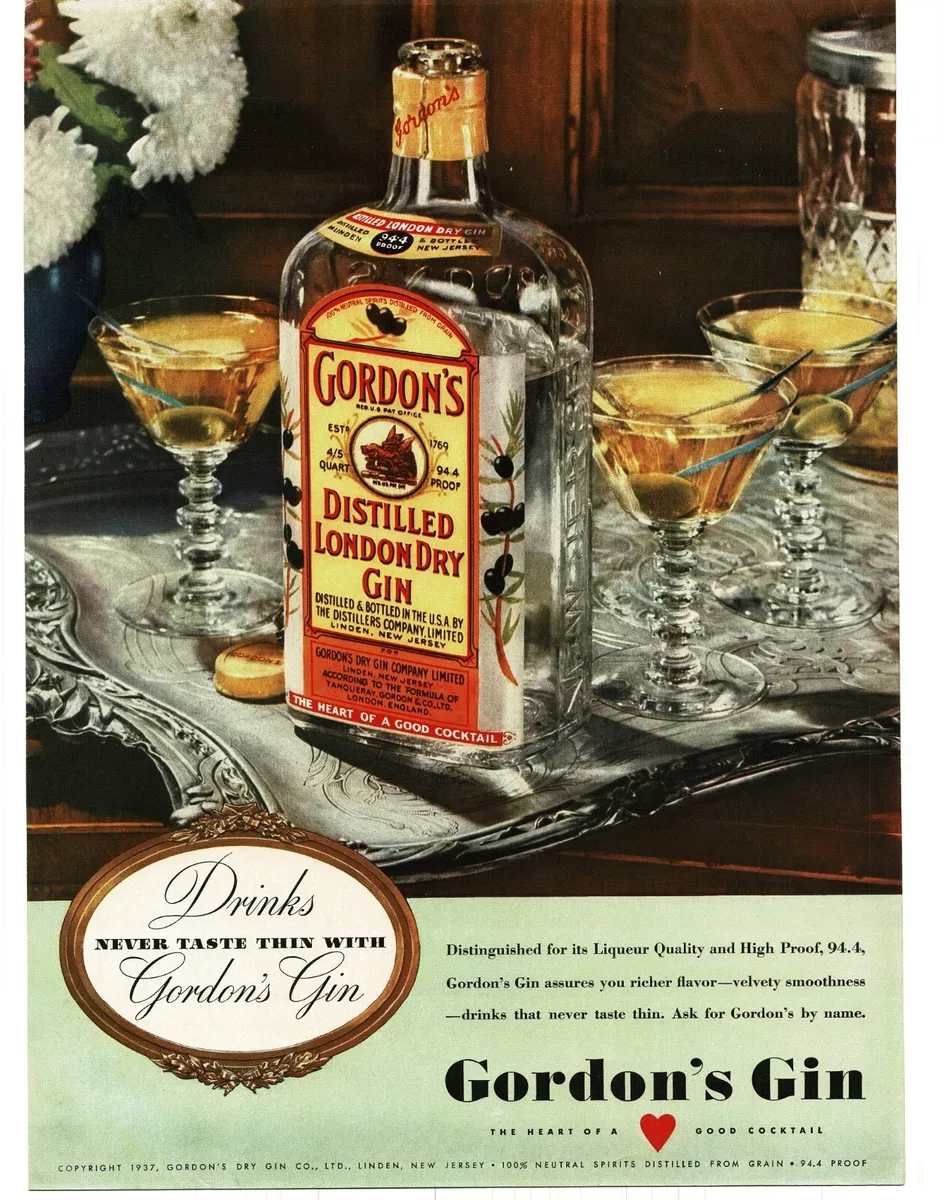 Product Detail  Gordon's The Original London Dry Gin