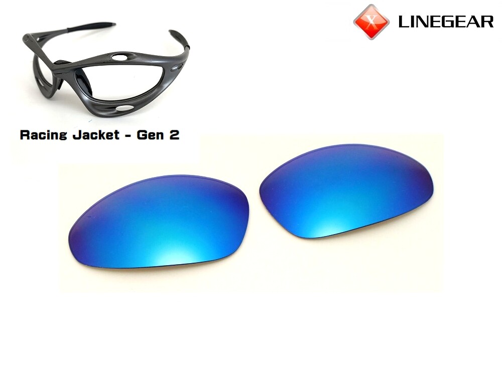 LINEGEAR Non-Polarized Lens for Oakley Racing Jacket Generation