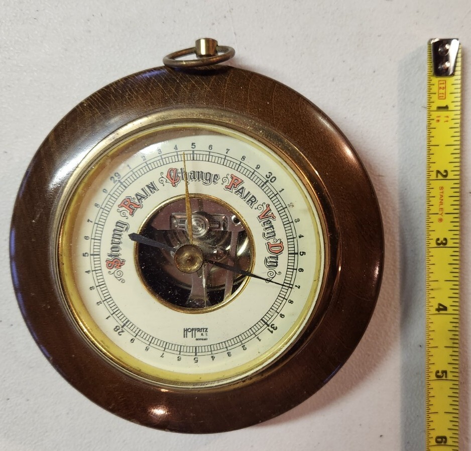 Vintage Hoffritz Precision Barometer Made in West Germany eBay