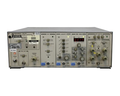 SHIBASOKU NTSC TV TEST SIGNAL GENERASTOR 100-120V/220-240V TG-7/1