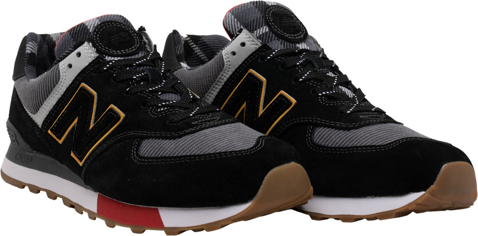 New Balance 574 \'Black Plaid\' Mens Size‎ 10.5 Sneakers Shoes ML574HMJ Corduroy New Balance 574 Black Plaid for Sale | Authenticity  main image 3