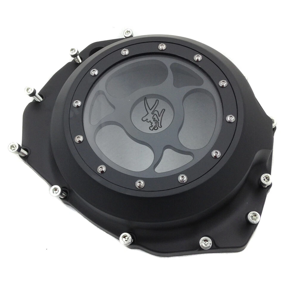 Replacement Black Engine Clutch Stator Cover Glass For Suzuki Hayabusa GSX1300R — 第 4/4 张图片