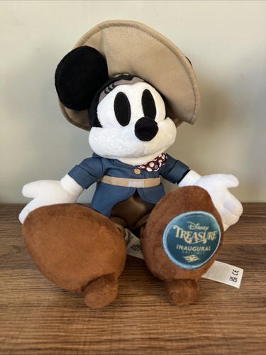 DISNEY CRUISE LINE TREASURE INAUGURAL SAILINGS MICKEY MINNIE MOUSE PLÜSCHTIER 13 ZOLL - Bild 1 von 6