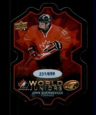 2016-17 Upper Deck Ice World Juniors #WJJQ John Quenneville 231/699 (ref 105843