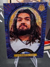 2025 Mosaic Puka Nacua Rams Micro Mosaic Trading Card...CASE HIT!!!  