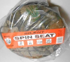 NEW Big Bear Silent Spin Seat for 2.5-7 gal. Bucket, Camo Fishing Hunting bga sa