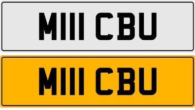 M111 CBU MIC BU U MICK MICHAEL MICKEY PRIVATE REGISTRATION NUMBER PLATE UK