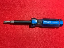 Channellock 6 in 1 Multi Screwdriver Acetone Handle USA Made Model 61A