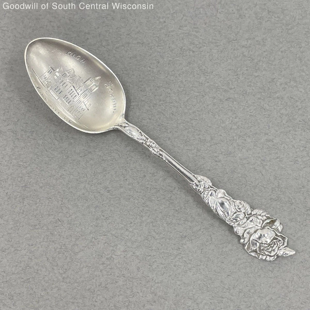 1900-1940 Antique US Sterling Silver Souvenir Spoons for sale | eBay