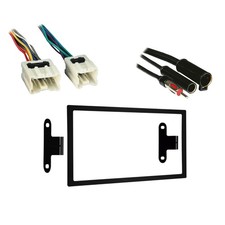 Fits Nissan Altima 1998-2001 Metra Double DIN Dash Kit w/ Harmony Radio Harness