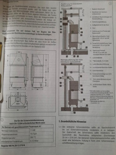 Hark Heizeinsatz Radiante - Bild 5 von 5