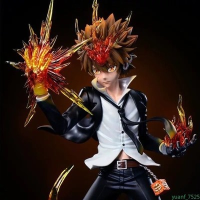 Vongola 10th Boss Tsunayoshi Sawada Katekyo Hitman Reborn! Anime Figure Ornament