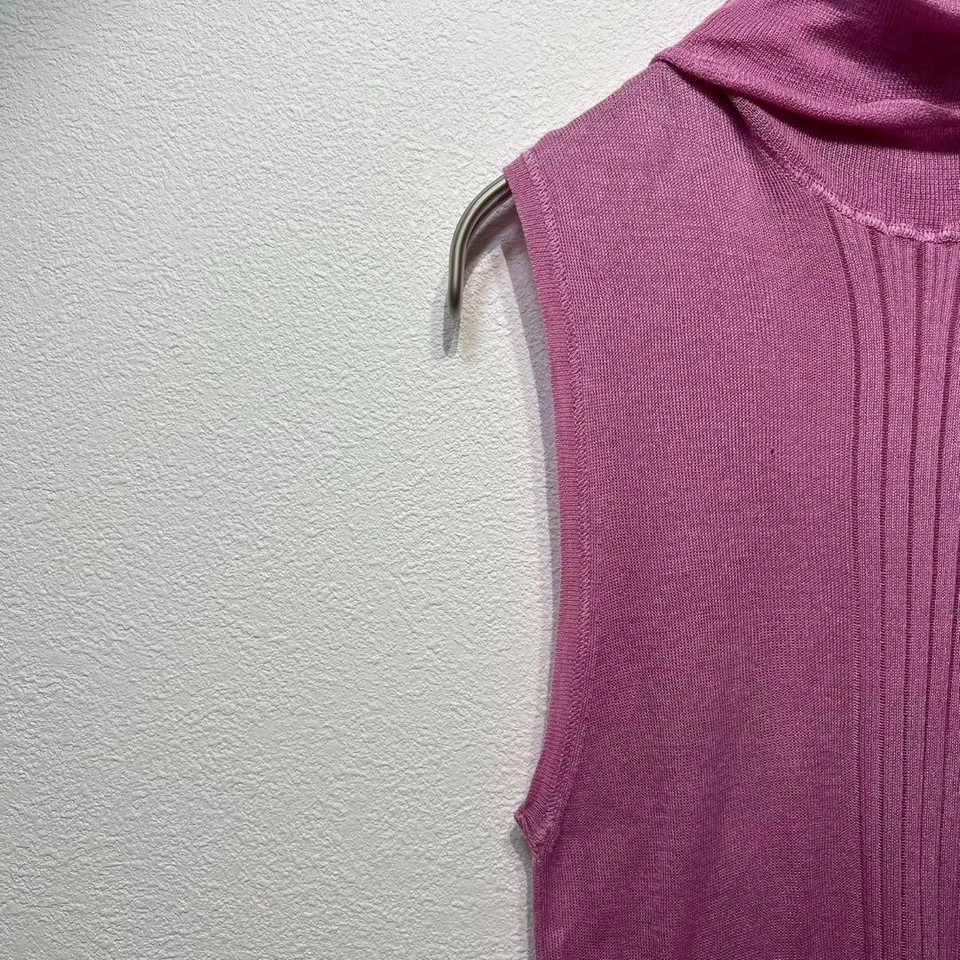 Jil Sander高领无袖针织毛衣 — 第 4/4 张图片