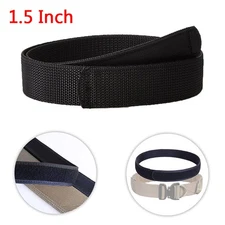 Tactical 1.5inch Width Inner Duty Belt Hook & Loop Liner Belts Strap Adjustable⭐