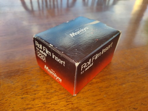 [Mint]  Possibly Never Used MAMIYA M645 ROLL FILM INSERT 220 with original box - Picture 3 of 15