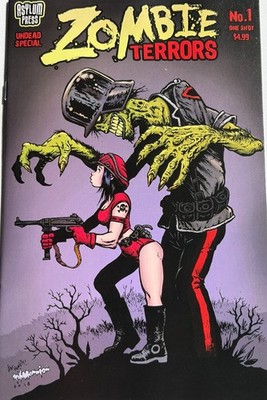 Zombie Terrors Undead Special #1B (2025) Mannion Asylum Press