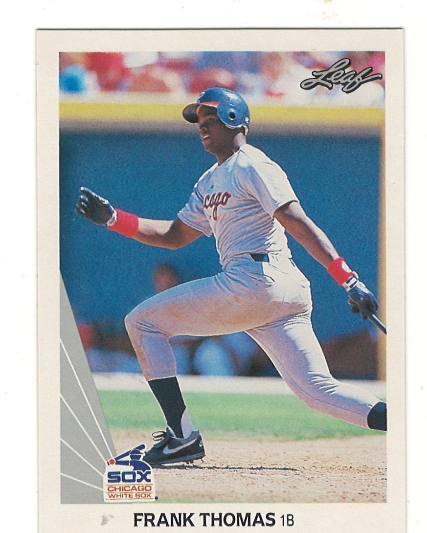 FRANK THOMAS 1990 LEAF #300 ROOKIE