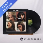 The Beatles Let It Be -3 -3 Export Issue LP Album Vinyl Record PCS 7096 - VG+/EX