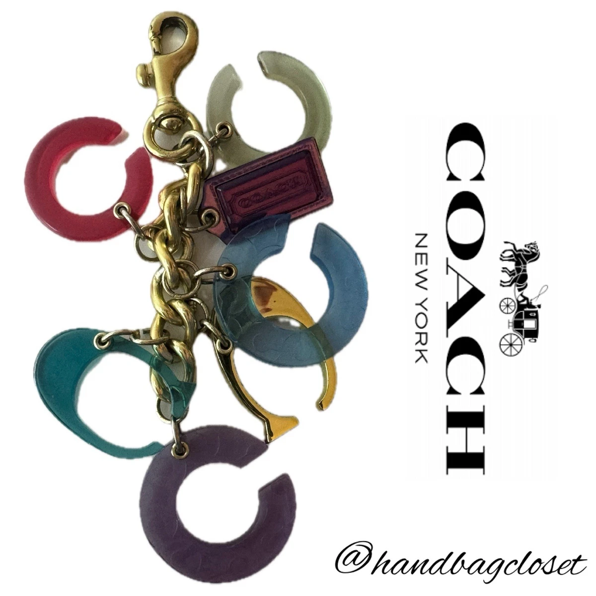 Coach Acrylic Key Chains, Rings & Finders for Women for sale | eBay