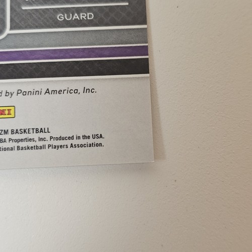 2020-21 Panini Prizm Tyrese Haliburton RC Rookie Penmanship Auto - Picture 9 of 9