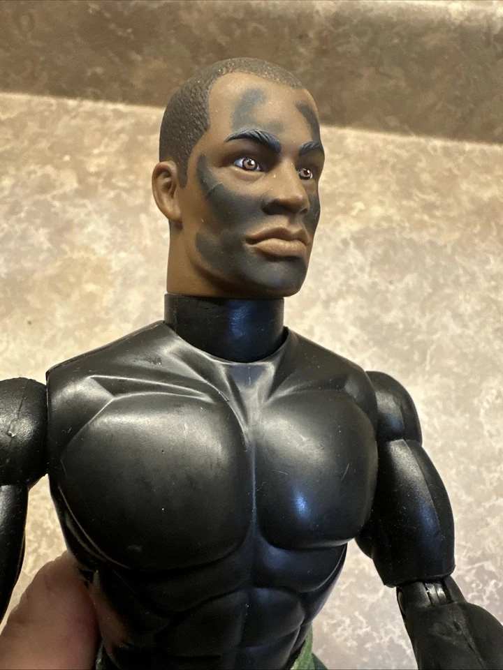 1996 Hasbro G.I. Joe Action Figure BLACK SUIT CAMO FACE PAINT 12" PANTS/BOOTS - Image 3 of 4