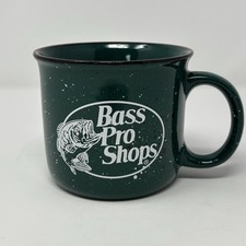 Bass Pro Shops Green Speckled Ceramic Coffee ...